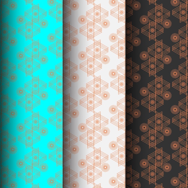 Abstract seamless pattern backgrounds with printable pattern