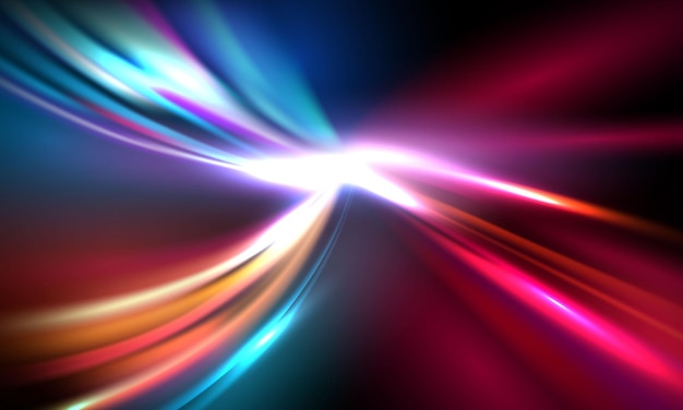 Abstract speed line background poster with dynamic. technology network Vector illustration.