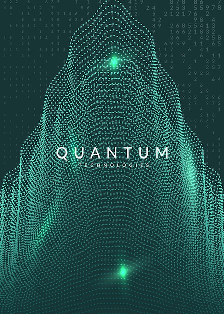 Abstract tech visuals. Digital technology background. Artificial intelligence, deep learning and big data concept for industry