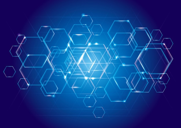 Abstract technology background for geometrical graphic concept design.use layer overlay effect.