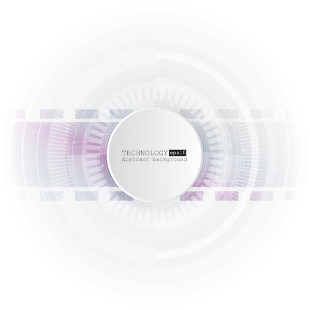 abstract technology background with various technological elements. vector illustration. eps 10.