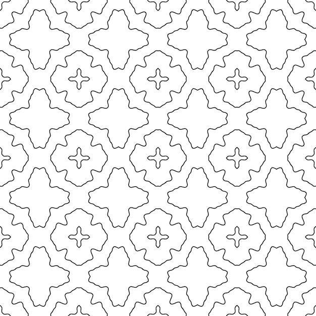 Abstract thin line seamless pattern. Linear ornamental geometric background. Wrapping paper.