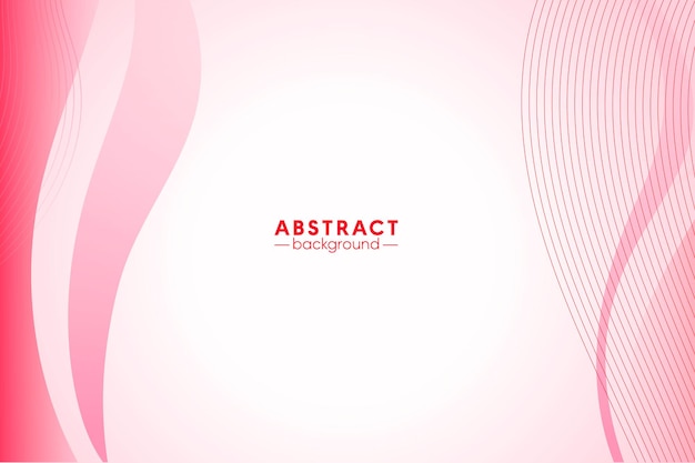 abstract vector background with lines and shapes