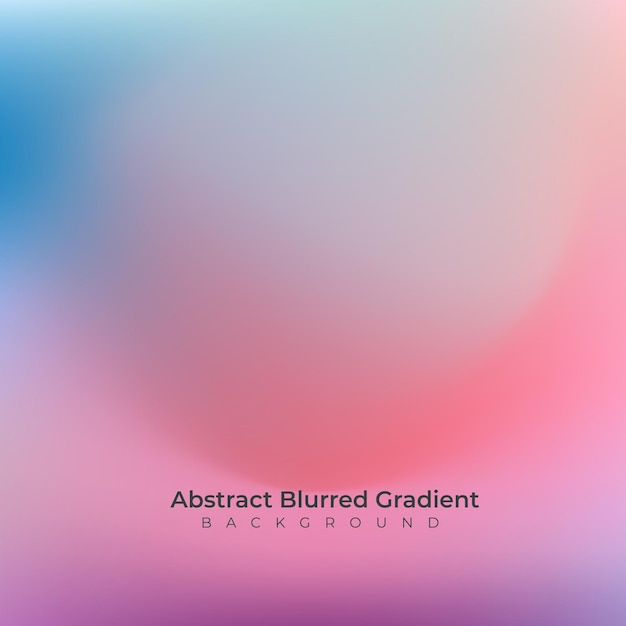Abstract vector gradient color background design