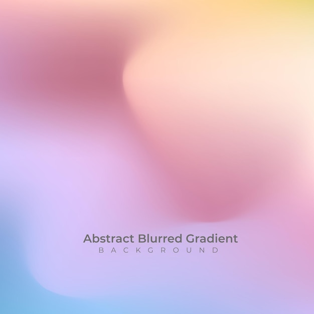 abstract vector gradient color hologram background design