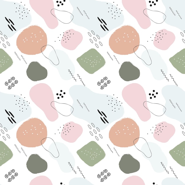 Abstract vector seamless pattern