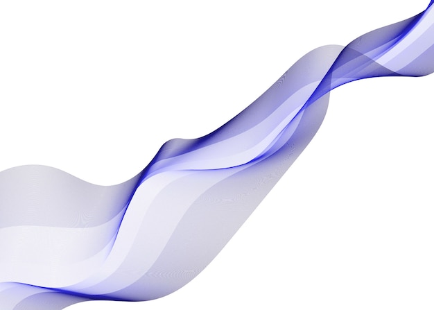 Abstract wave element for design.Stylized line art background. Vector