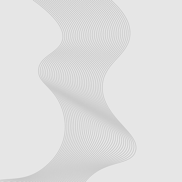 Abstract wavy line background or wavy pattern and stylish line art web background