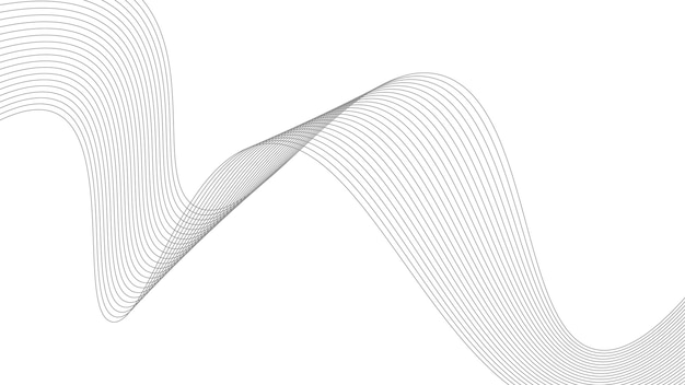abstract wavy line background wavy pattern stylish line art and web background design