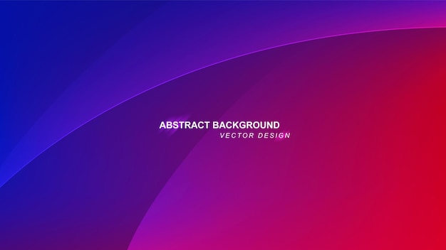 Abstrakt bakgrunn med gradient kurveformer