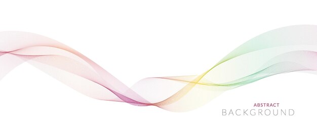 Abstrakt bølgebilde for design. Digital frekvenssporequalizer. Stilisert linjekunstbakgrunn