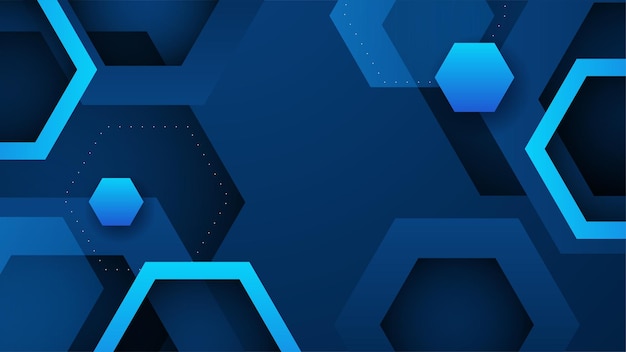 Abstrakt design med blå geometrisk bakgrunn Blå banner bakgrunn Vektor abstrakt graphic design banner mønster bakgrunnsmal