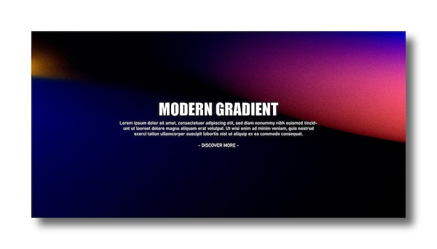 Abstrakt fargegradient moderne uskarp bakgrunn og filmkornteksturmal med en elegant