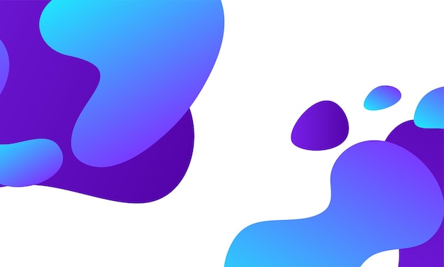 Abstrakt, flytende bakgrunn med fargerik gradient