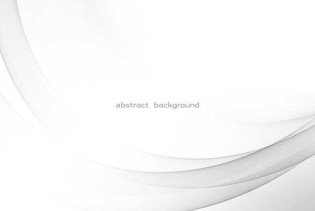 Abstrakt grå vektor transparent bølge lysbølge for design brosjyre nettsted flyer
