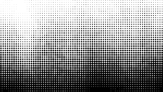 Abstrakt gradient halvtonede prikker bakgrunn Pop art mal