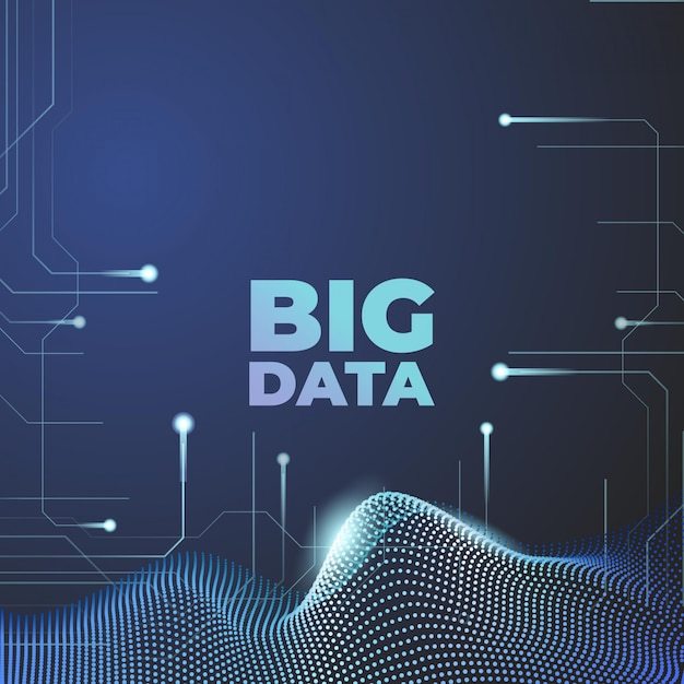 Abstrakt og moderne bakgrunn for stordata