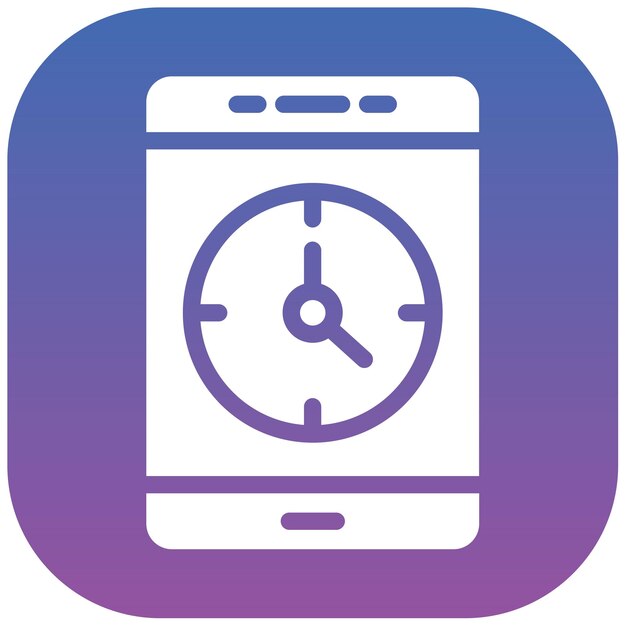Access Time Vector Illustration