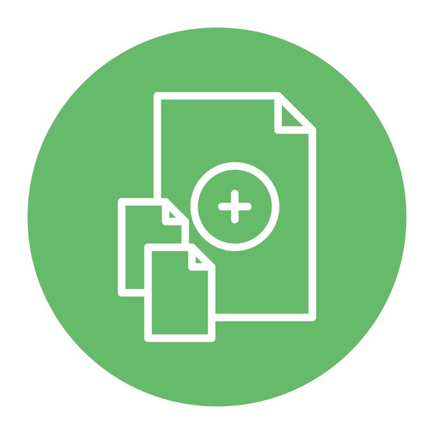 Add File icon vector image Can be used for Documents And Files