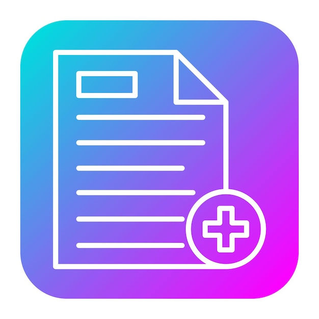Add File vector icon Can be used for Documents And Files iconset