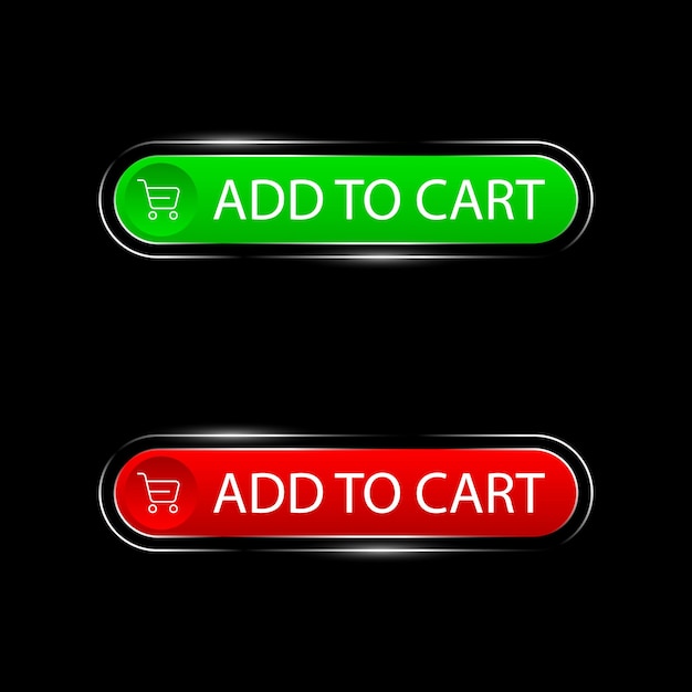Add to Cavector modern add to cart button design rt Buttons