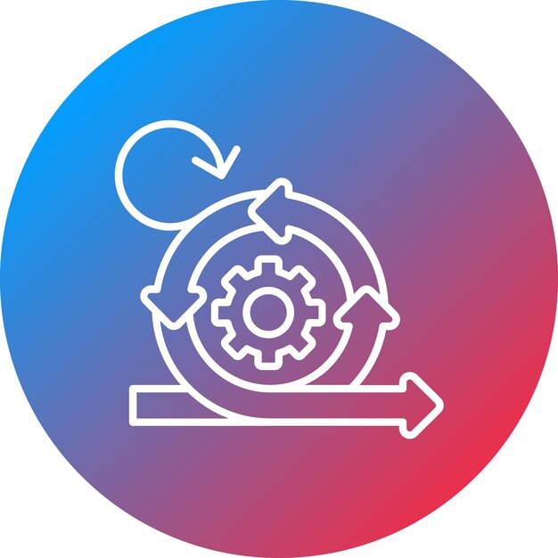 Agile Development icon vector image Can be used for Agile