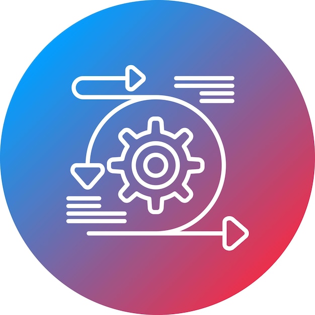 agile icon vector image can be used for computer programming