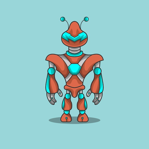 alien mascot robot mecha future