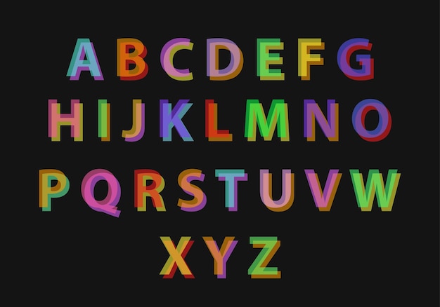 alphabet fonts