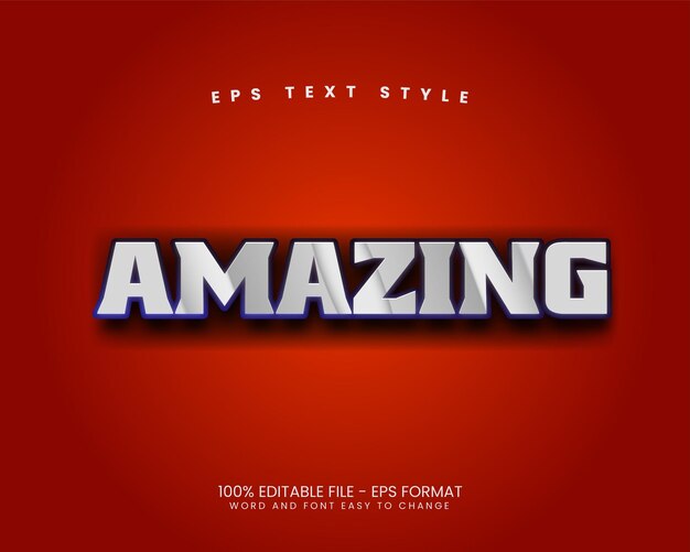 amazing 3d editable text effects
