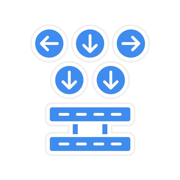 ambiguity icon vector image can be used for big data
