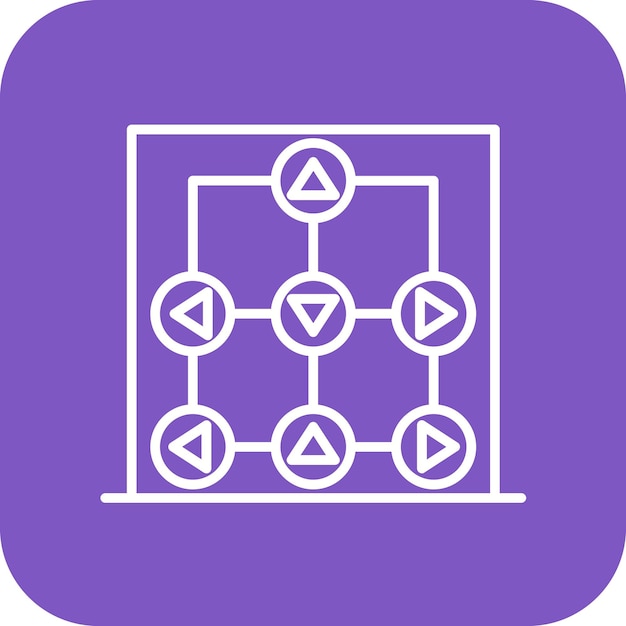 Ambiguity icon vector image Can be used for Data Analytics