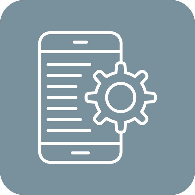 application setting icon vector image can be used for computer programming