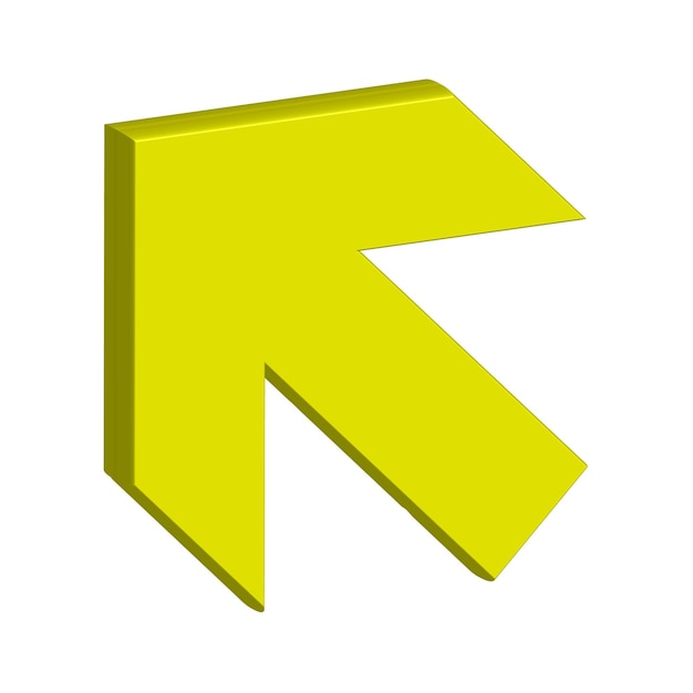 arrow icon 3d design