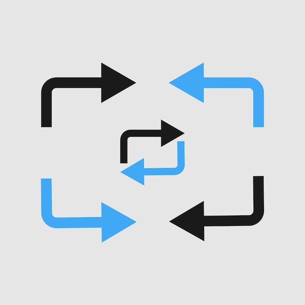 Arrow icon vector for web and mobile app Arrow sign and symbol for web design