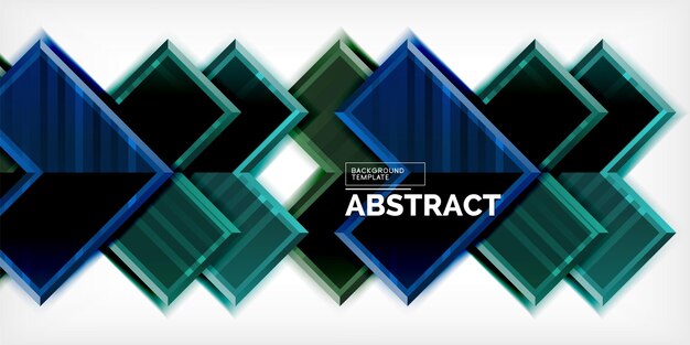 arrow symbols created with 3d effects and line texture geometric abstract background