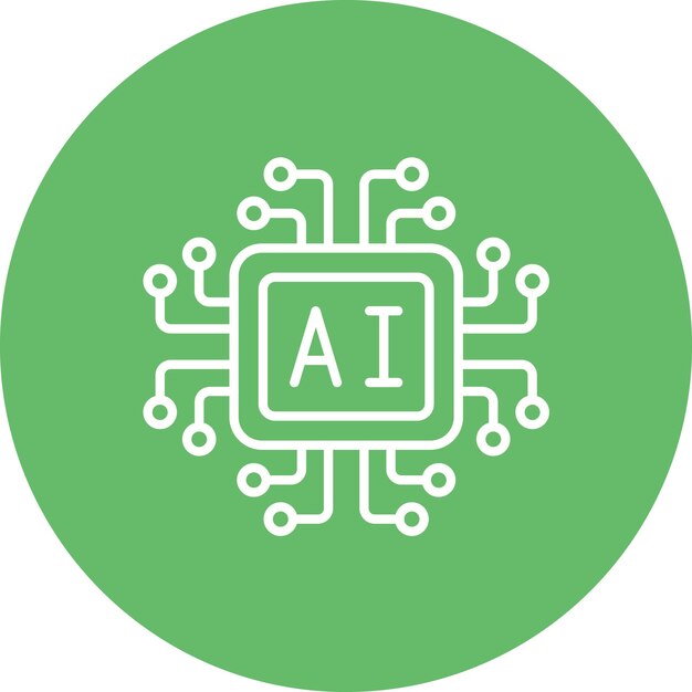 Artificial Intelligence icon vector image Can be used for Artificial Intelligence