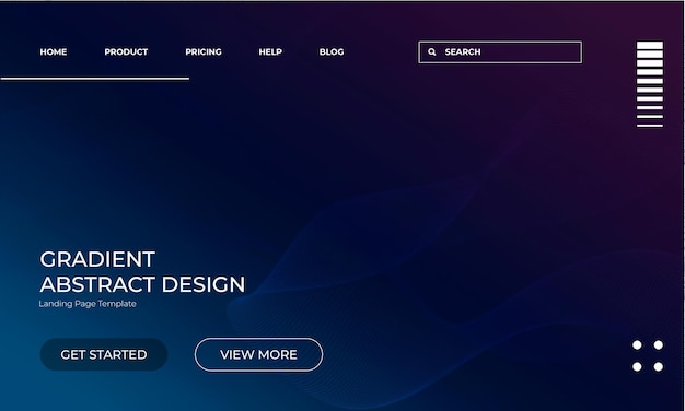 Artistic Vector Gradient Dark Background with Blurry Colorful Wallpaper
