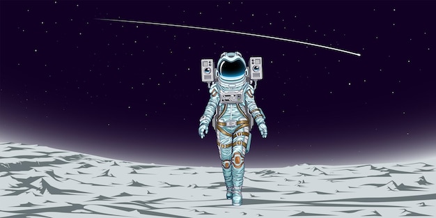 Astronaut i verdensrommet