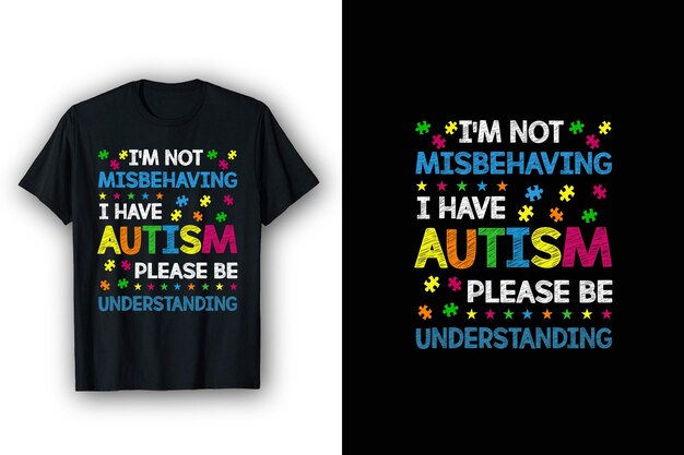 Autism Awareness Month Autism tshirt Design