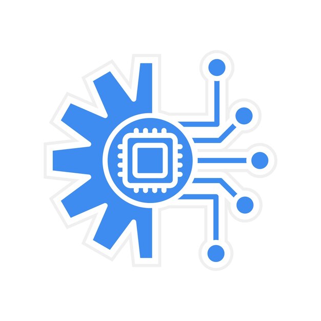 automation icon vector image can be used for factory