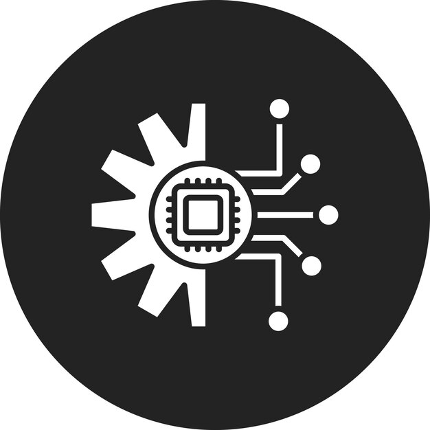 automation icon vector image can be used for factory