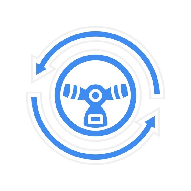 Autopilot icon vector image Can be used for Artificial Intelligence