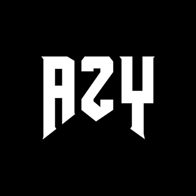 azy letter logo design for technology company azy logo design black and white color combination azy logo azy vector azy design azy icon azy alphabet azy typography logo design