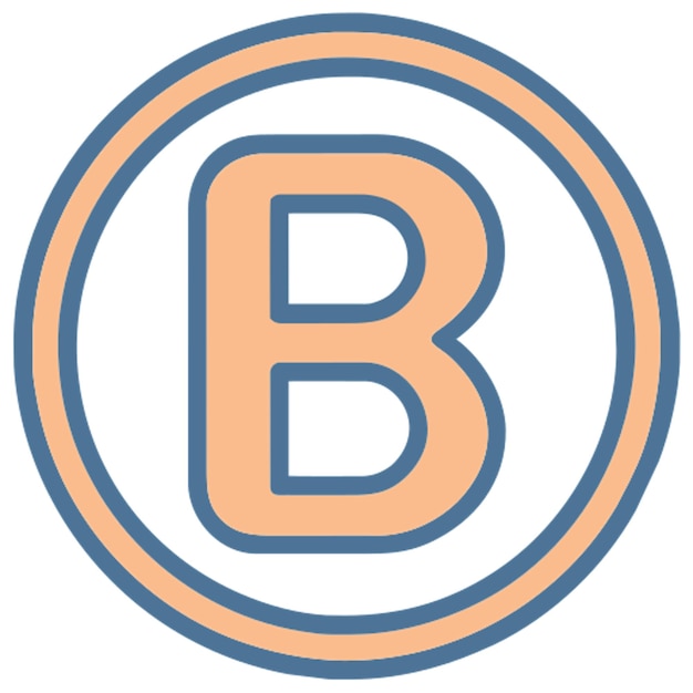 b alphabet icon