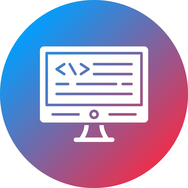 back end development icon vector image can be used for no code