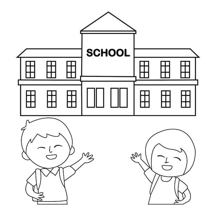 Vektor back to school icon