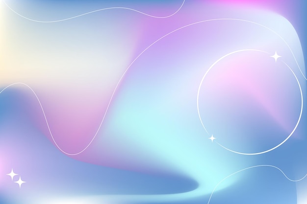 background abstract soft fluid holographic blurred iridescent style dynamic shapes pearlescent mesh