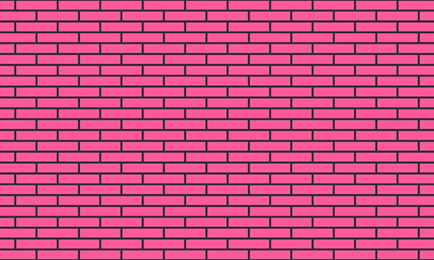 background brick wall seamless pattern vector color brick in white and black background