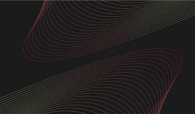 Background gradient line wave minimalist